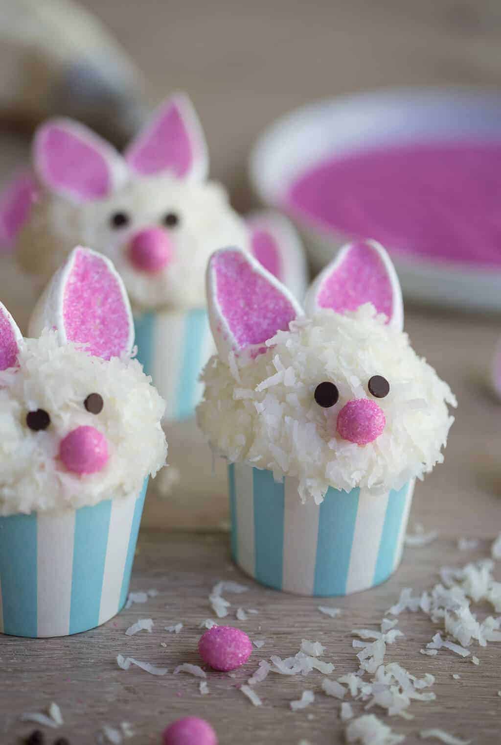 Bunny Ear Cupcake