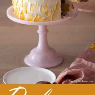 Dulce de Leche Shard Cake