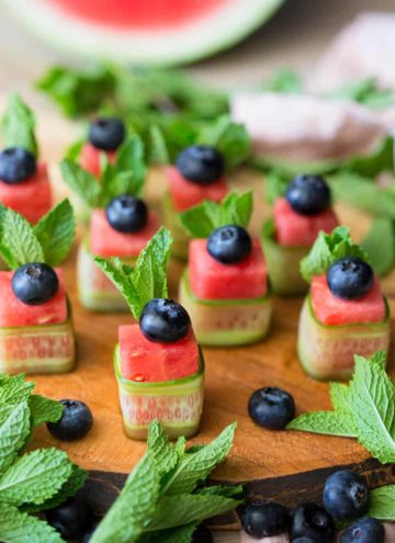 A photo of Watermelon Canapés