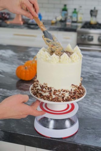 Pumpkin Pecan Cake