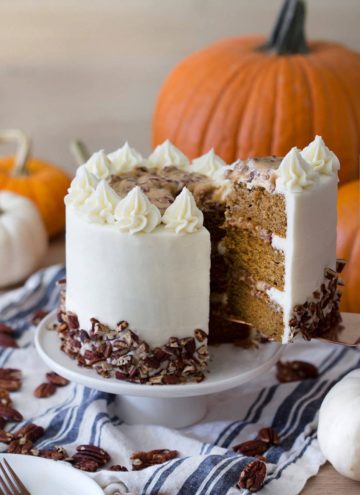 Pumpkin Pecan Cake
