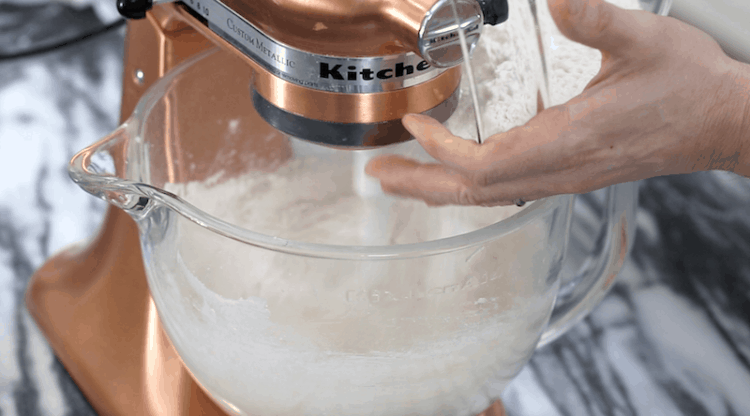 Candy Cane Sheet Cake