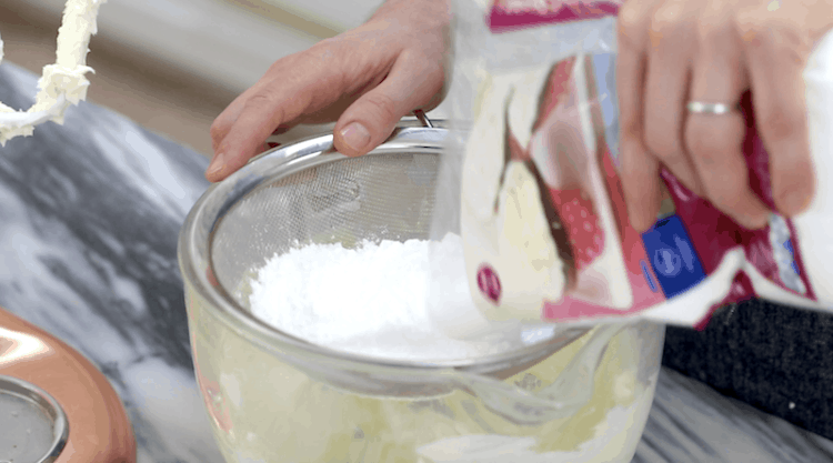Candy Cane Sheet Cake