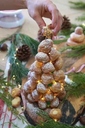 Doughnut Croquembouche