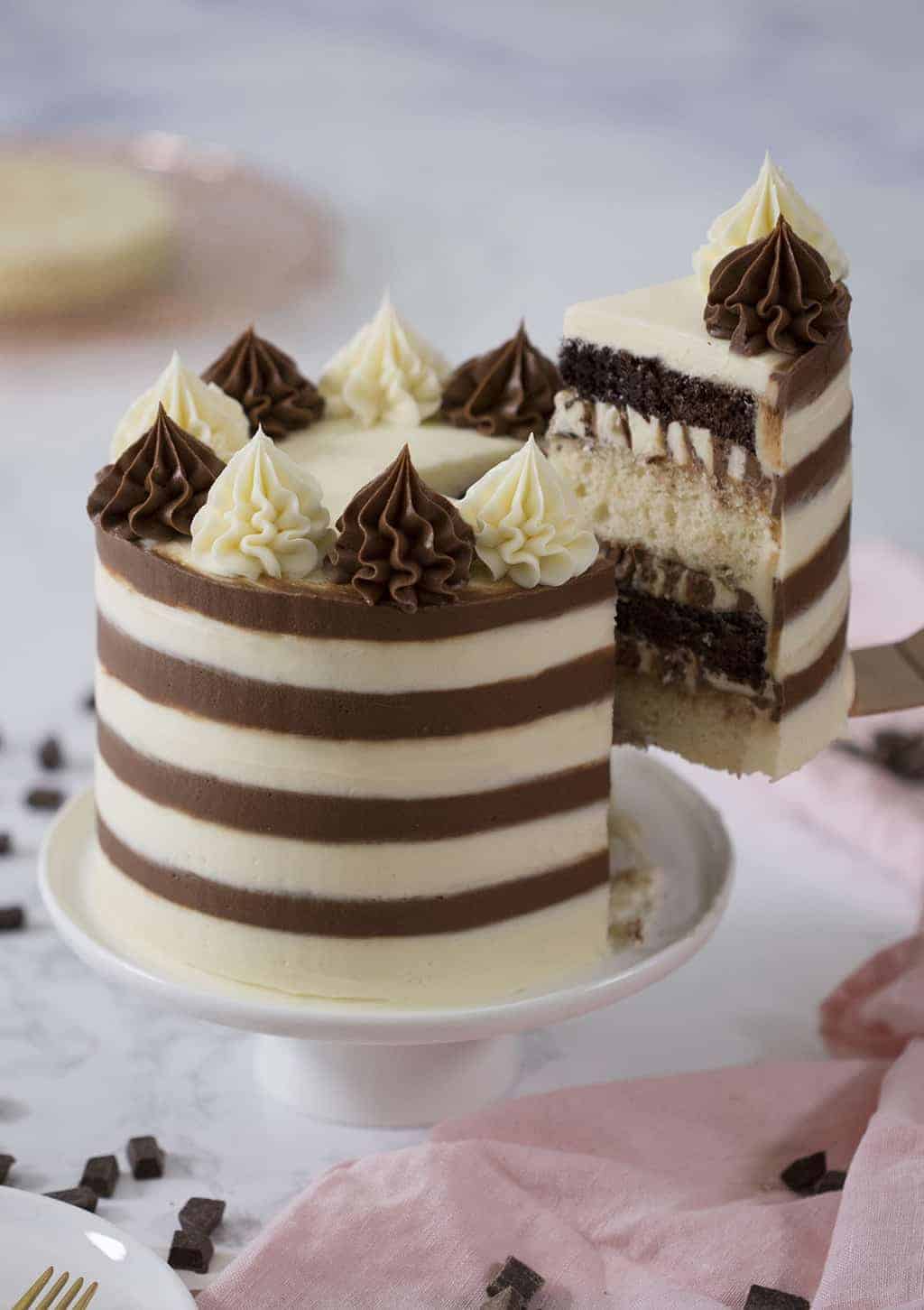 Black and White Cake