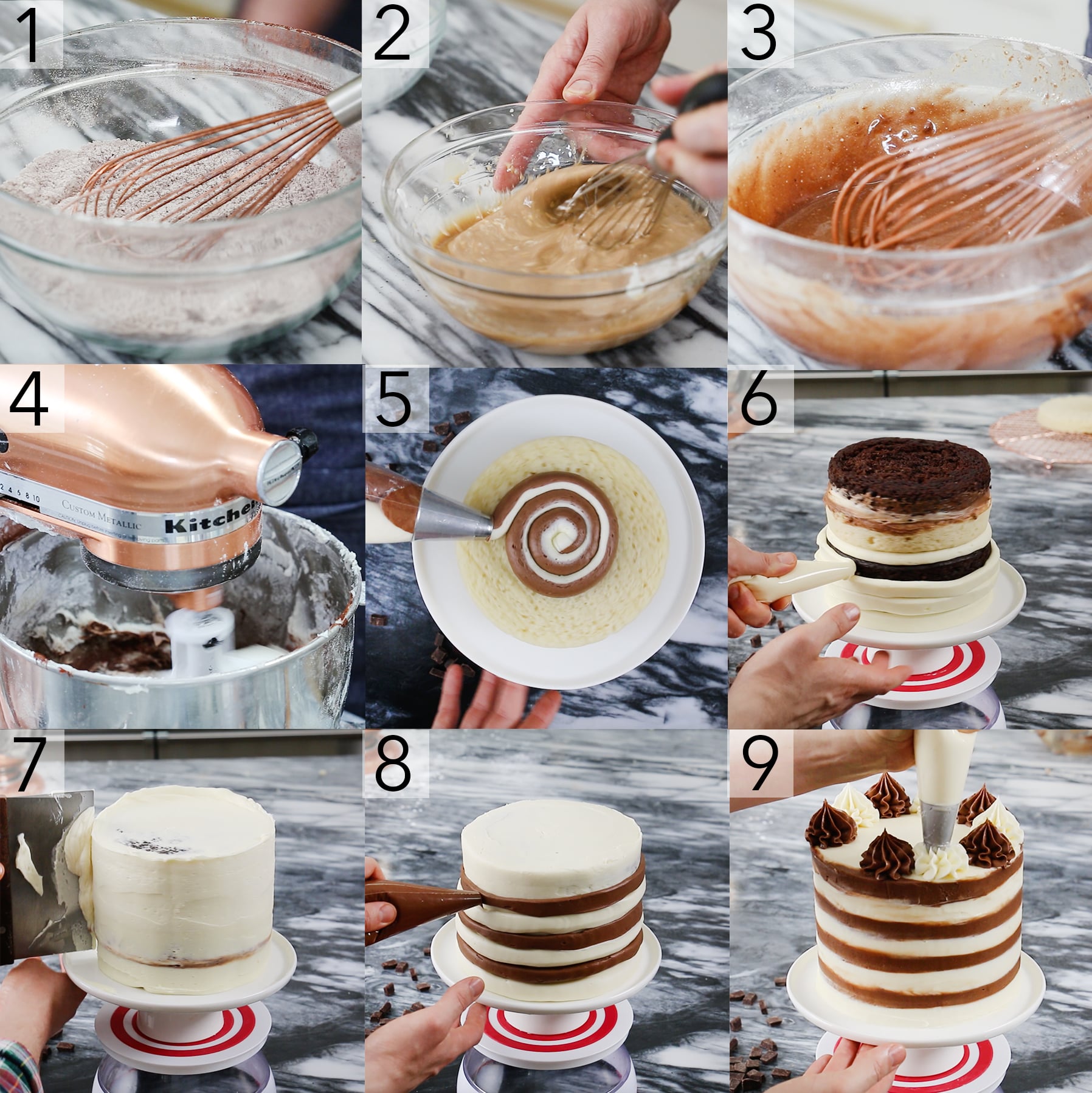 Black and White Cake