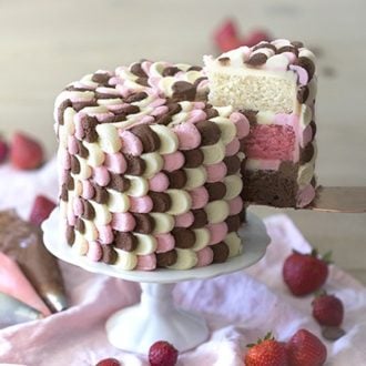 Neapolitan cake