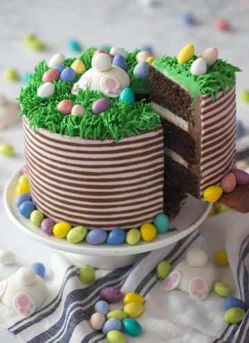 Bunny Butt Easter Cake