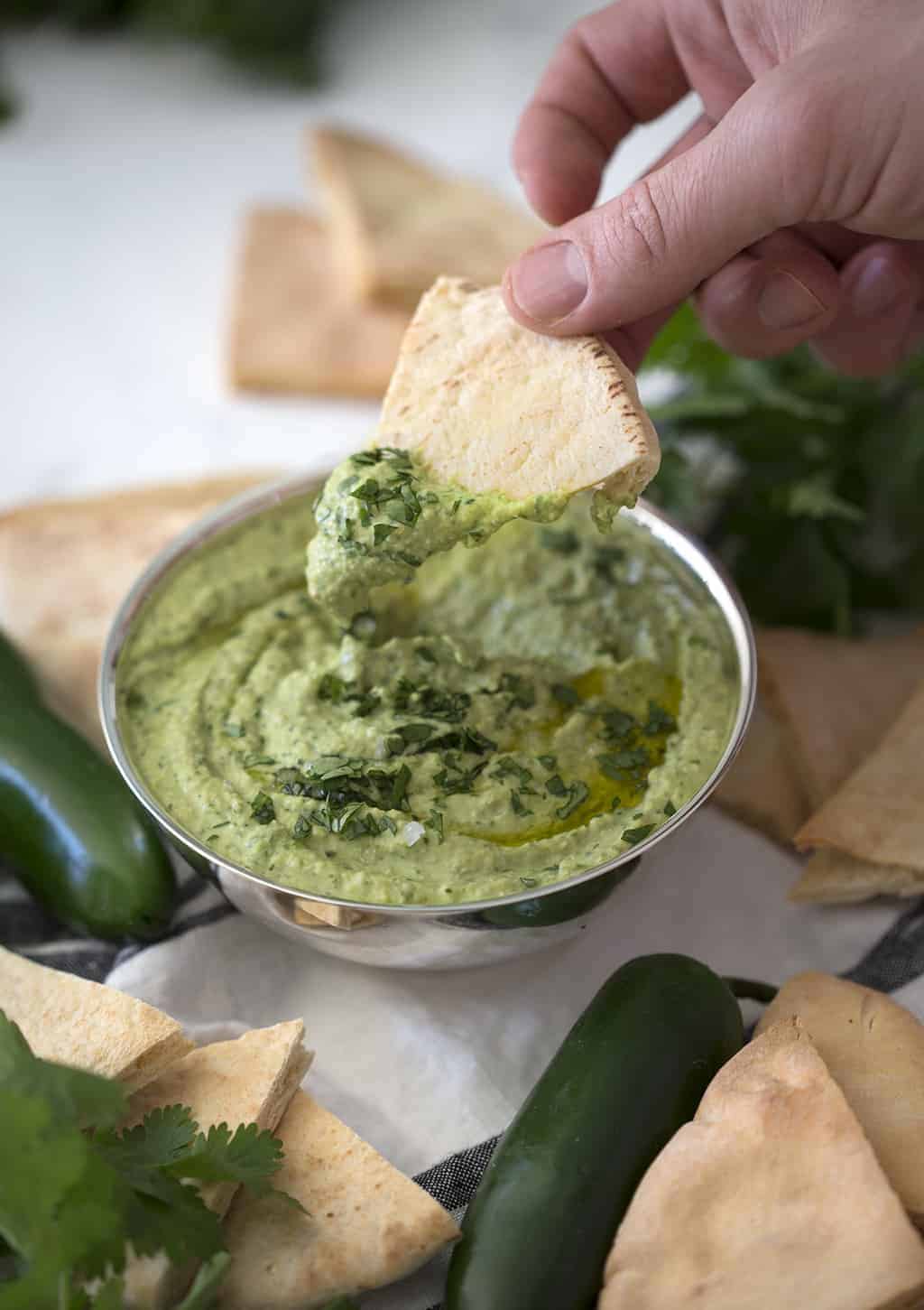 Jalapeno hummus