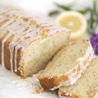 Lemon Poppy Seed Pound Cake