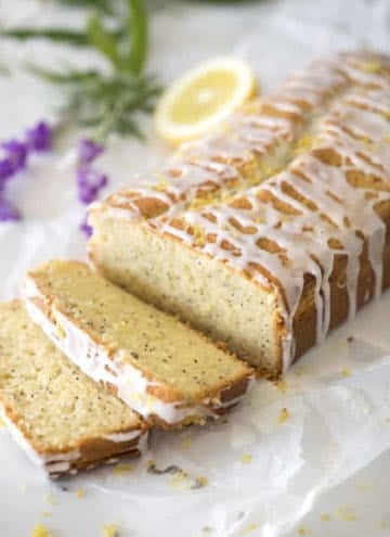 Lemon Poppy Seed Pound Cake