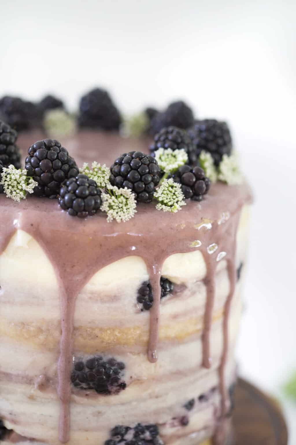 Blackberry cake