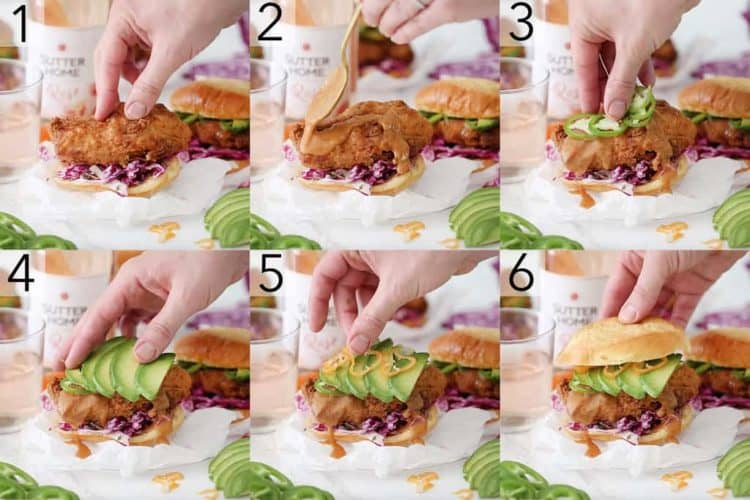 Spicy chicken sandwich