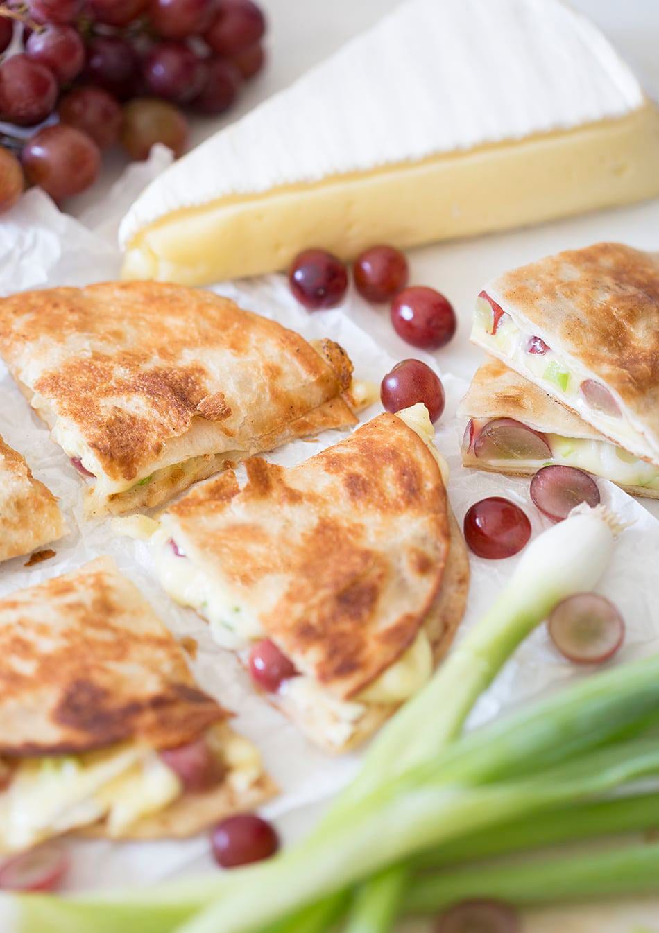 Brie Quesadilla