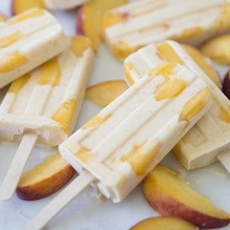 peach popsicles