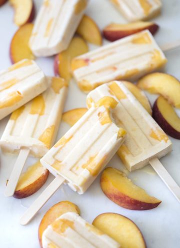 peach popsicles