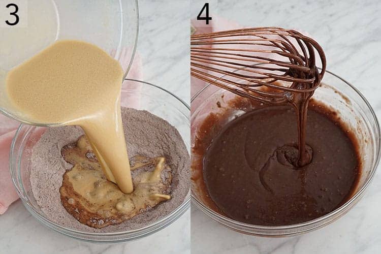 Batter for turkey cupcakes getting mixed.