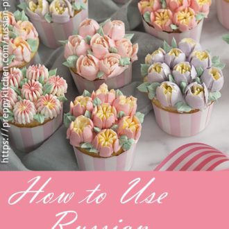 A pinterest image for russian piping tips