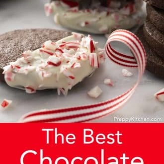 chocolate sugar cookies dipped in which chocolate