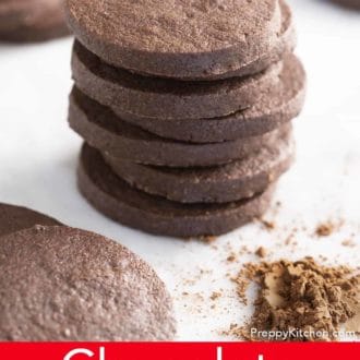 chocolate sugar cookies