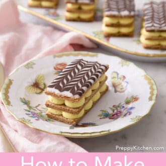 Beautiful Mille Feuille.