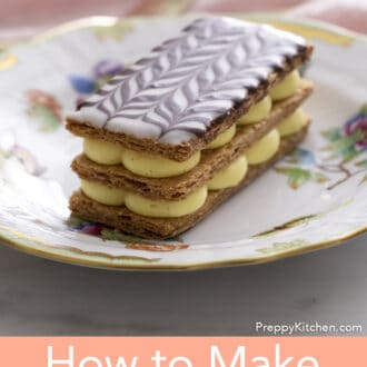 A backlit Mille Feuille