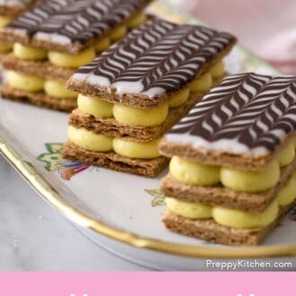 Three Mille Feuilles.